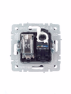 BRITE Розетка двойная TV+RJ45 кат.5E РТВ/РК12-БрЧ черный IEK3