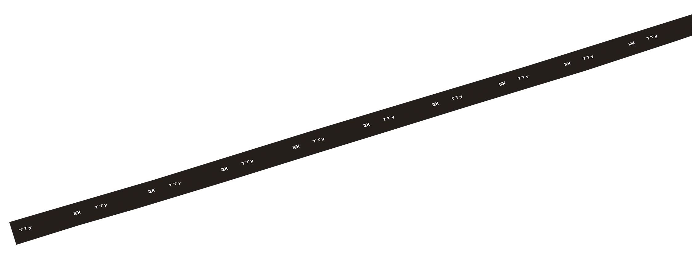 Трубка термоусадочная ТТУ нг-LS 8/4 черная (1м) IEK (UDRS-D8-1-K02)
