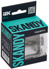 SKANDY Подсветка LED встраиваемая SK-L01N металл никель IEK1