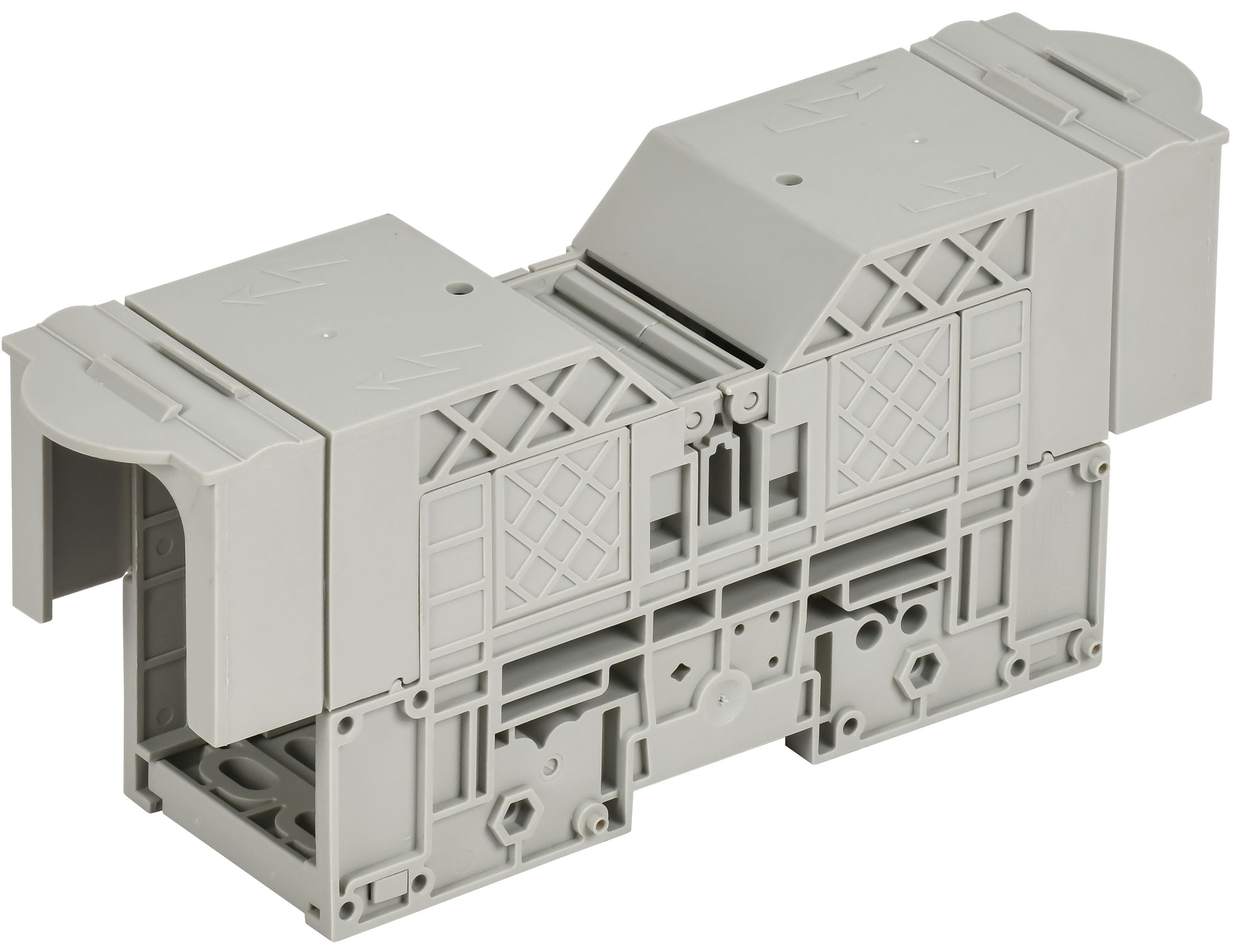 ARMAFIX Bolt terminal block 10-240 mm2/420A with protective cover PTB185/240SH IEK AF-CT50-08-K03-240