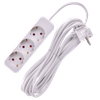 UMA Extension cord U03 3 places 2P+PE 5m 3x1mm2 10A white IEK2