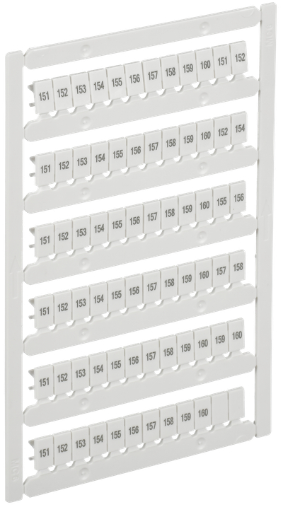 ARMAFIX Маркер для CTS/CP 4мм2 с символами "151-160" IEK