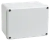 Коробка распаячная КМ41261 для открытой проводки 150х110х85мм гладкие стенки IP44 серая IEK0