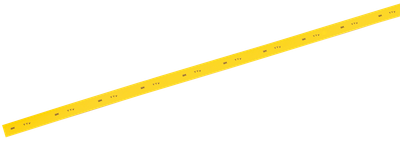 Трубка термоусадочная ТТУ нг-LS 1/0,5 желтая (1м) IEK