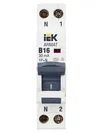 ARMAT Автоматический выключатель дифференциального тока B06S 1P+NP B16 30мА тип A (18мм) IEK1