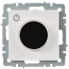 BRITE Electronic thermostat with indication TS10-1-BrB white IEK2