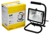 Прожектор ИО500П(переноска) галогенный черный IP54 IEK2