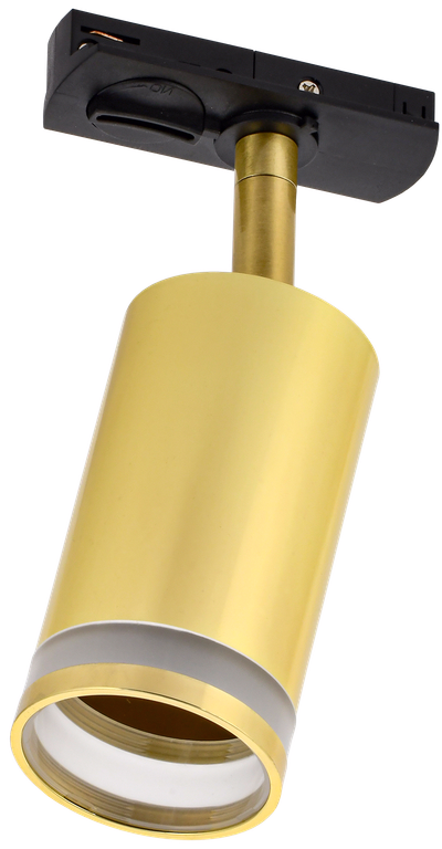 LIGHTING Светильник 4116 декоративный трековый поворотный под лампу GU10 золото IEK