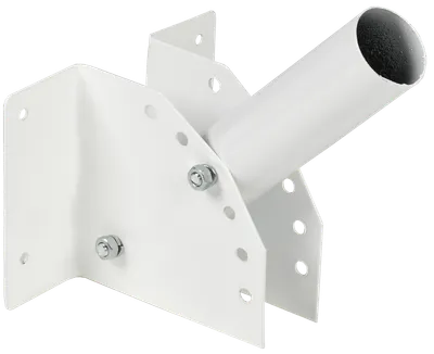 Bracket KR-3 D=48mm L=250mm wall-mounted adjustable angle white IEK