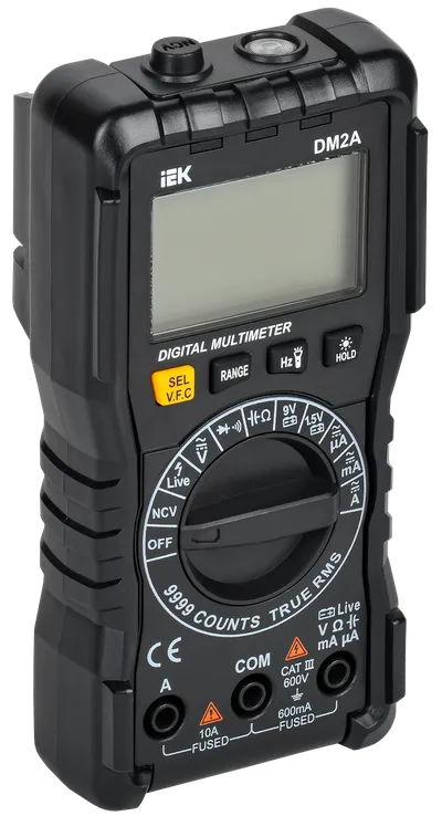 The ARMA2L 5 Series DM2A Digital Multimeter is a multi-function, high-precision multimeter with True RMS measurement. The multimeter has mechanical strength, and the body parts made of insulating material have the properties of heat resistance. 
 The measurement range is automatic.