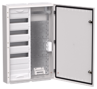 TITAN 5 Корпус комбинированный ЩРн-60 (2х60) 835х570х140мм IP30 белый IEK