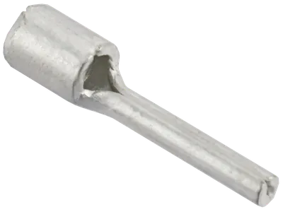 NSHP 2.5–12 flat pin tip without insulation (100pcs/pack) IEK