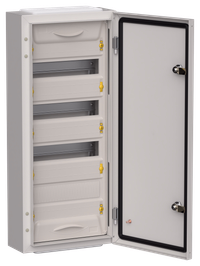 TITAN 5 Корпус металлический ЩРн-48 (1х48) 710х310х140мм IP54 серый (одна дверь) IEK
