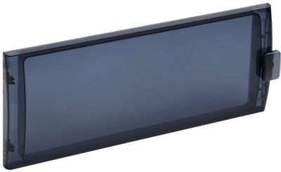 TEKFOR Дверца для корпуса пластикового КМПн-18 IP65 черная прозрачная IEK