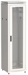 ITK LINEA N Шкаф сетевой 19" 42U 600х600мм перфорированная передняя дверь серый0
