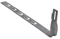 Держатель проводника круглого 6-8мм черепичная кровля скрученный L=330мм оцинкованная cталь TD IEK