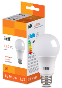 LED Bulb A65 1850lm 3000K E27 IEK