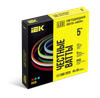 Лента светодиодная "неон" 5м SMD5050 60LED/м 8Вт/м IP65 12мм 24В RGB IEK0