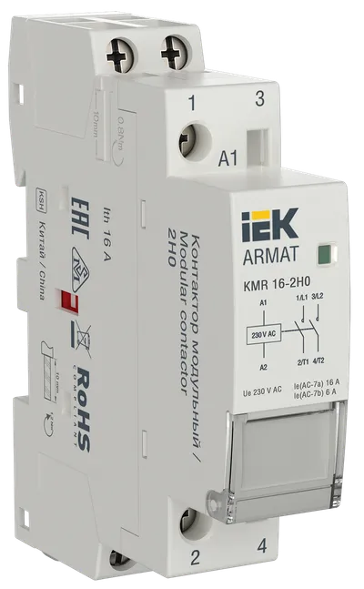ARMAT Modular contactor KMR 16A 230V AC 2NO IEK