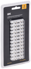 Зажим винтовой ЗВИ-10 н/г 2,5-6мм2 (2шт/блистер) IEK1