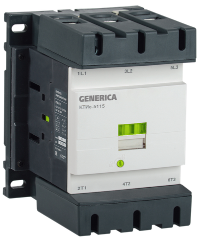 Контактор КТИе-5115 115А 230В/АС3 GENERICA