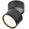 LIGHTING Светильник 4040 настенно-потолочный под лампу GX53 черный IEK2