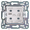 SKANDY Заглушка с суппортом SK-C01N металл никель IEK5