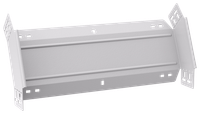 ESCA 7 Поворот вертикальный внешний 45град 80х500-1,5 RAL 9016 IEK