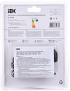 Комплект светодиодной подсветки "Сделай сам" (лента LED 5м LSR-2835W60-4,8-IP20-12В + драйвер + выключатель) IEK2