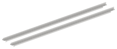 FORMAT Направляющая монтажной панели для шкафа глубиной 1200мм (2шт/компл) IEK