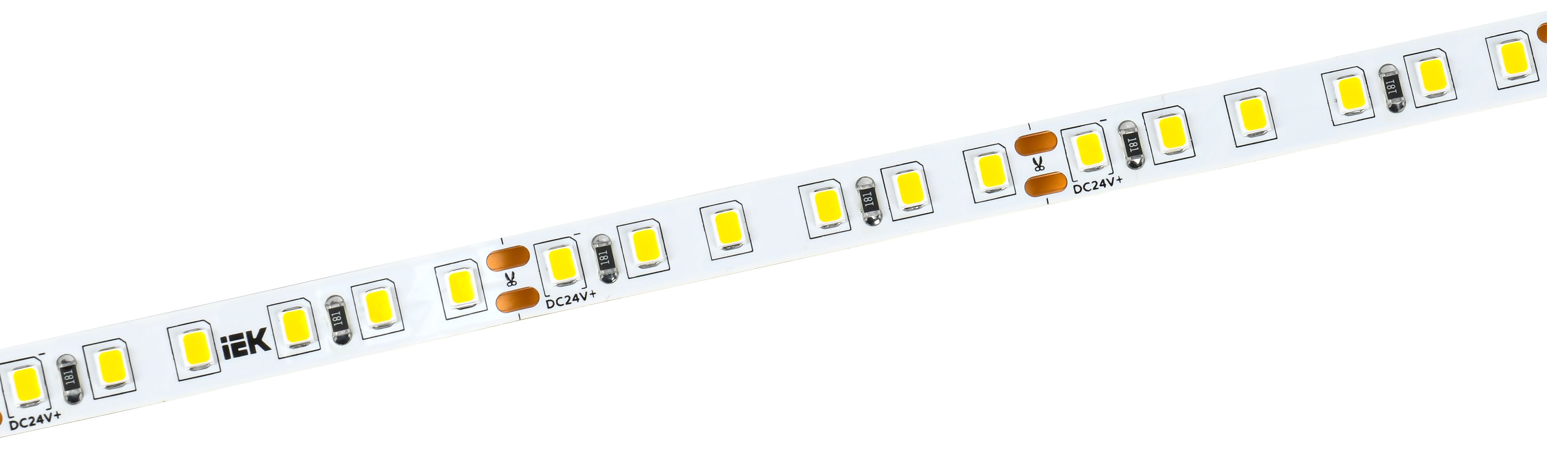 Лента светодиодная 5м LSR-2835NW120-12-IP20-24В IEK