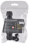 Коннектор кабельный герметичный WTP-106 3 PIN IP68 IEK1