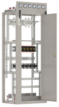Панель линейная ЩО70-2-08УЗ рубильники 2х630А автоматические выключатели 3Р 4х250А трансформаторы тока 4х200-5А IEK