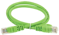 ITK Коммутационный шнур (патч-корд) кат.6 UTP LSZH 1м зеленый