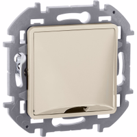 INSPIRIA Вывод кабеля с зажимом для кабеля слоновая кость