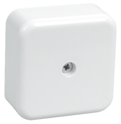 Коробка распаячная КМ41205-01 для открытой проводки 50х50х20мм белая IEK