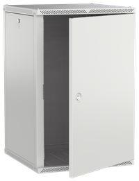 ITK LINEA W Шкаф настенный 18U 600х600мм дверь металл серый 2.0