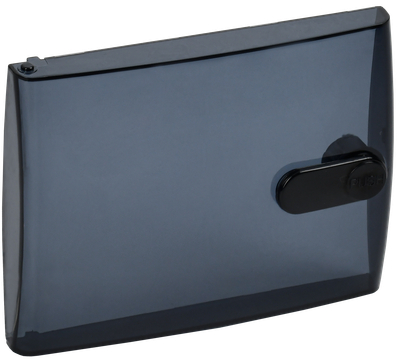 UNION Compact Дверца для корпуса пластикового ЩРН(В)-П-4 IP41 черная прозрачная IEK