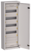 TITAN 5 Корпус металлический ЩРн-60 (1х60) 835х310х140мм IP31 серый (одна дверь) IEK0