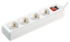 Удлинитель 4х5м с заземл. 16А IP20 У04К с выкл. 2P+PE IEK WYP10-16-04-05-ZK-N
