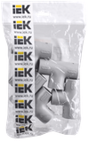ELASTA Тройник открывающийся TI25G (5шт/упак) IEK1