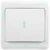 VEGA Выключатель 1-клавишный проходной 10А ВСп10-1-0-ВБ белый IEK0