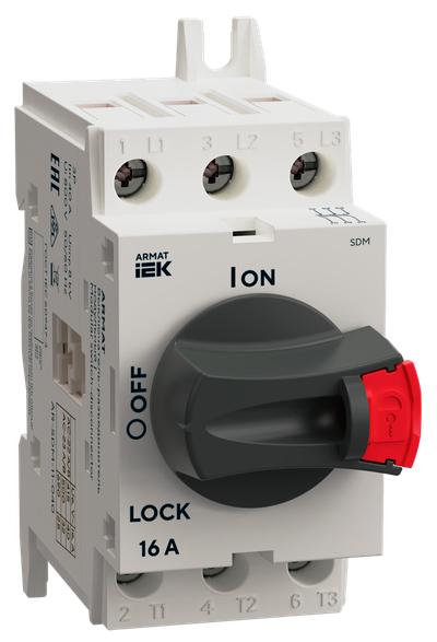 ARMAT Выключатель-разъединитель SDM 3P 16А IEK