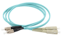 ITK Оптический коммутационный соединительный шнур (патч-корд), для многомодового кабеля (MM), 50/125 (OM3), SC/UPC-FC/UPC, двойного исполнения (Duplex), LSZH, 10м