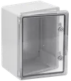 Корпус пластиковый ЩМПп 400х300х220мм прозрачная дверь УХЛ1 IP65 IEK0