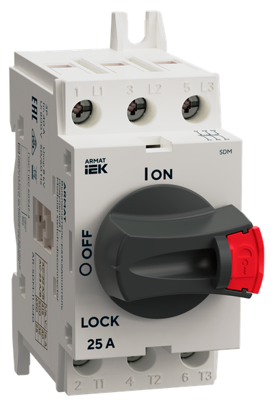 ARMAT Выключатель-разъединитель SDM 3P 25А IEK
