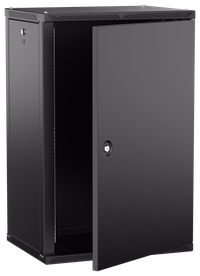 ITK LINEA W Шкаф настенный 18U 600х450мм дверь металл черный 2.0