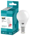 Лампа светодиодная G45 шар 7Вт 230В 4000К E14 IEK0