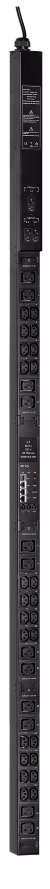 ITK ADMIN PDU с мониторингом PV1213 3Ф 32А 24С13 12С19 кабель 3м IEC603090
