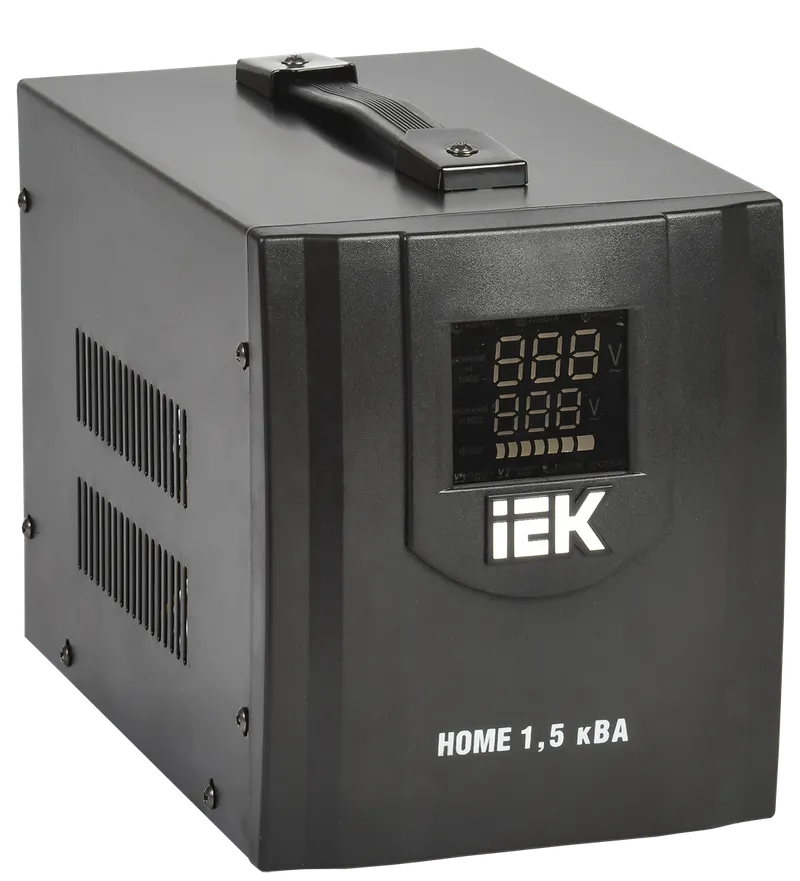Стабилизатор напряжения серии HOME 1,5 кВА (СНР1-0-1,5) IEK